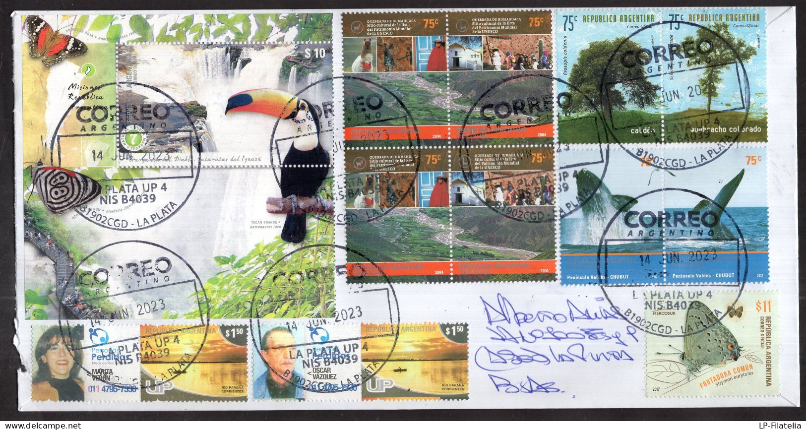 Argentina - 2023 - Cataratas Del Iguazu - Modern Stamps - Diverse Stamps - Brieven En Documenten