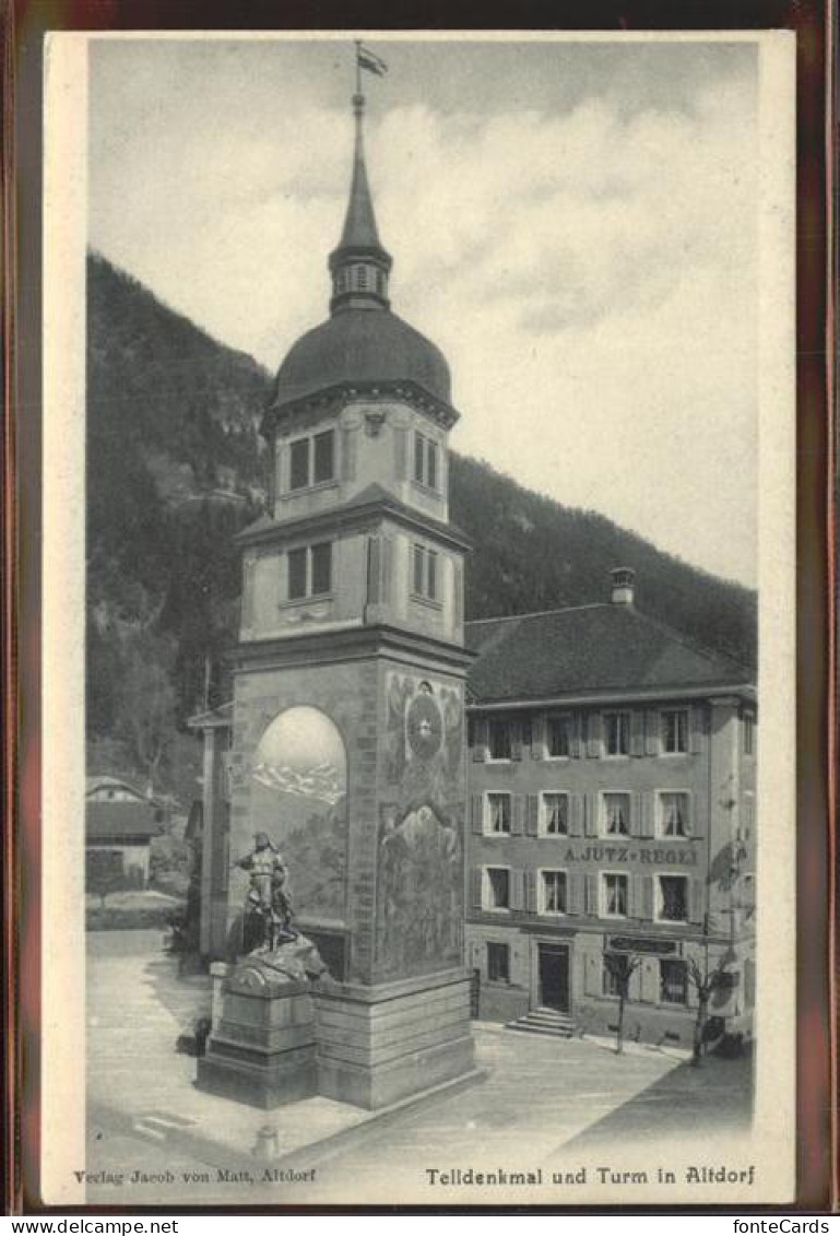 11293527 Altdorf__UR Telldenkmal Turm  - Autres & Non Classés