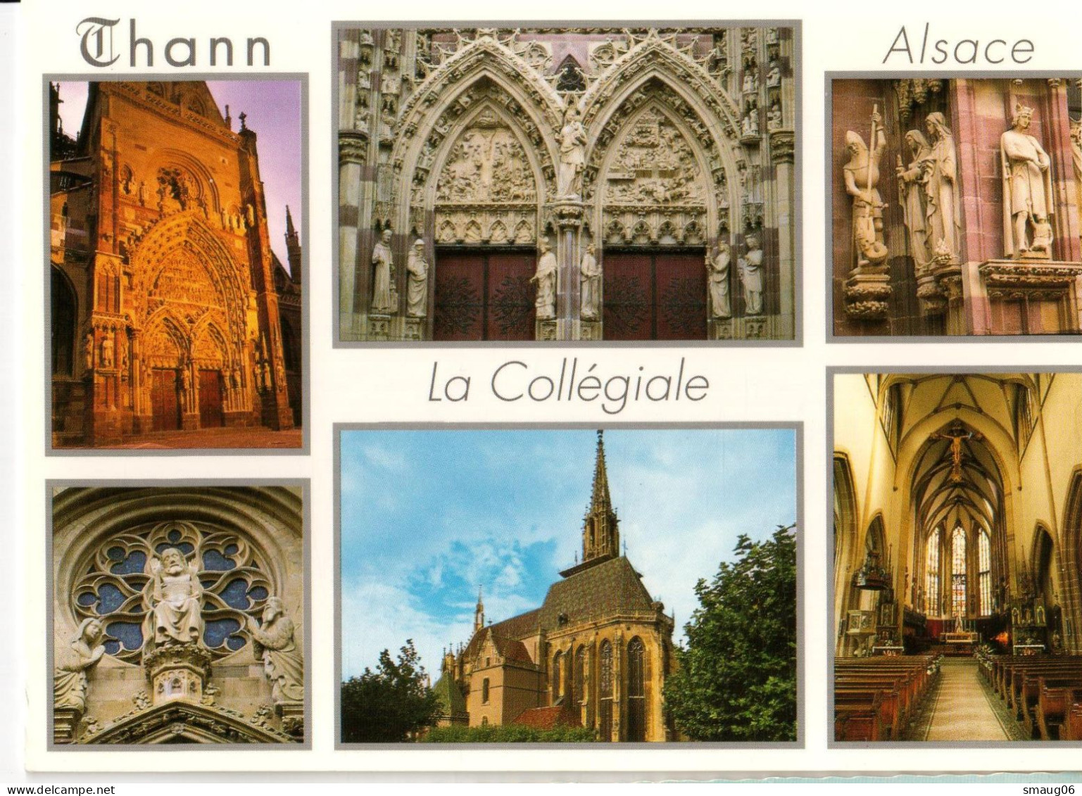 68 - THANN - LA COLLÉGIALE - Thann