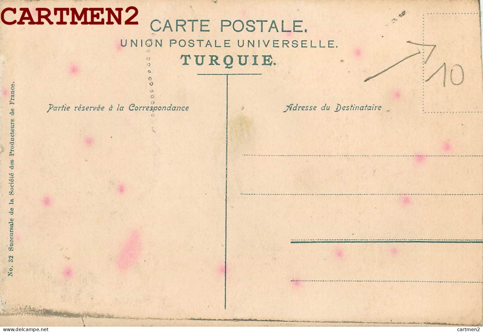 SOCIETE OTTOMANE D'HERACLEE LE CABLE AERIEN STATION DU FREIN UZULMES " MANQUE SUR LES COTES " TURQUIE TURKEY - Turquie