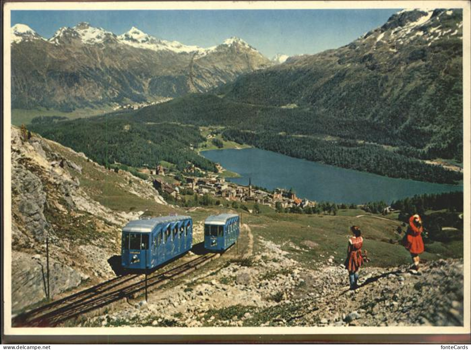 11293134 St Moritz GR Vorviglia Bahn Piz Languard St. Moritz - Autres & Non Classés