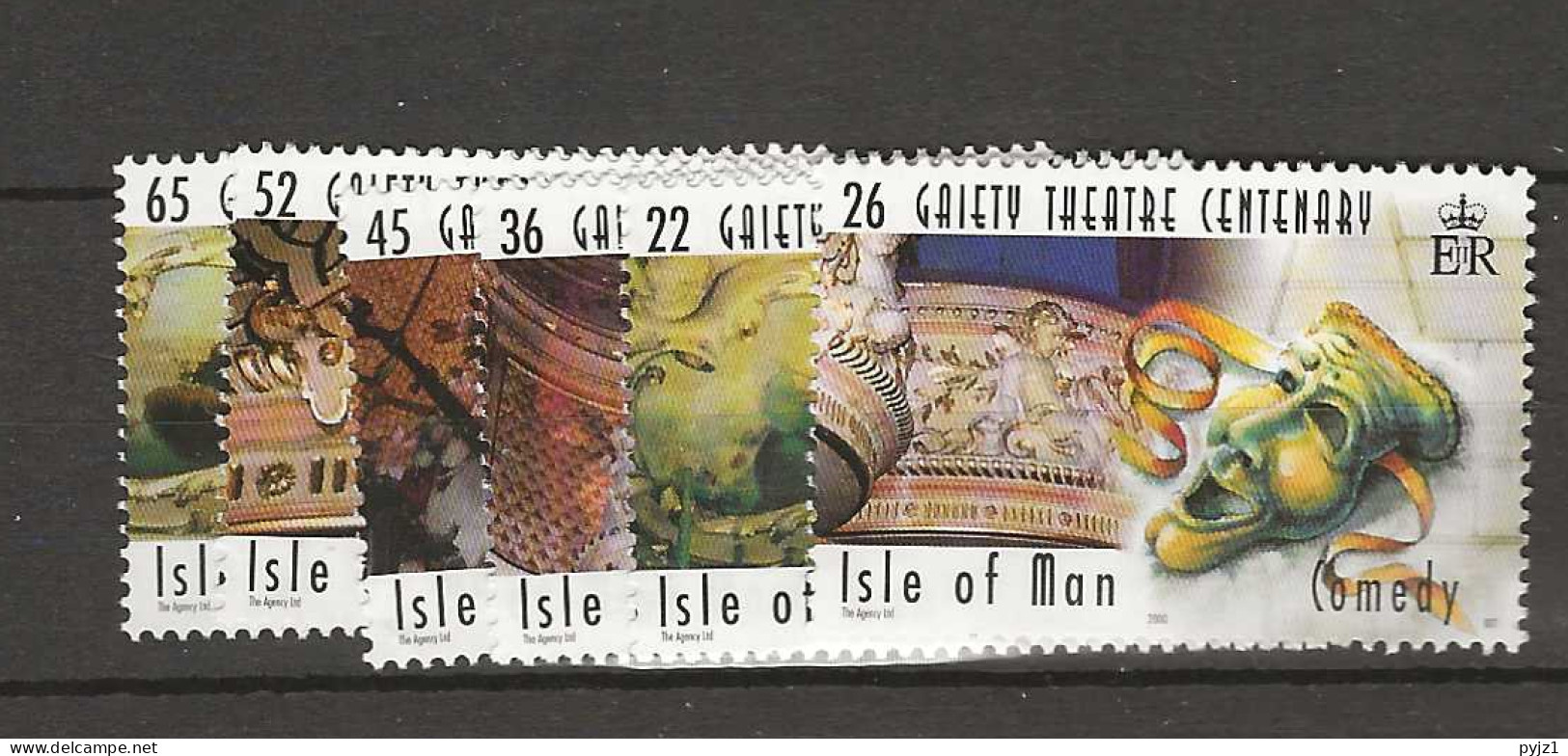 2000 MNH Isle Of Man Mi 877-82 Postfris** - Isle Of Man