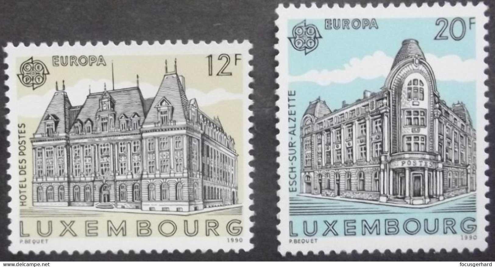 Luxemburg       Postalische  Einrichtungen  Europa Cept   1990   ** - 1990