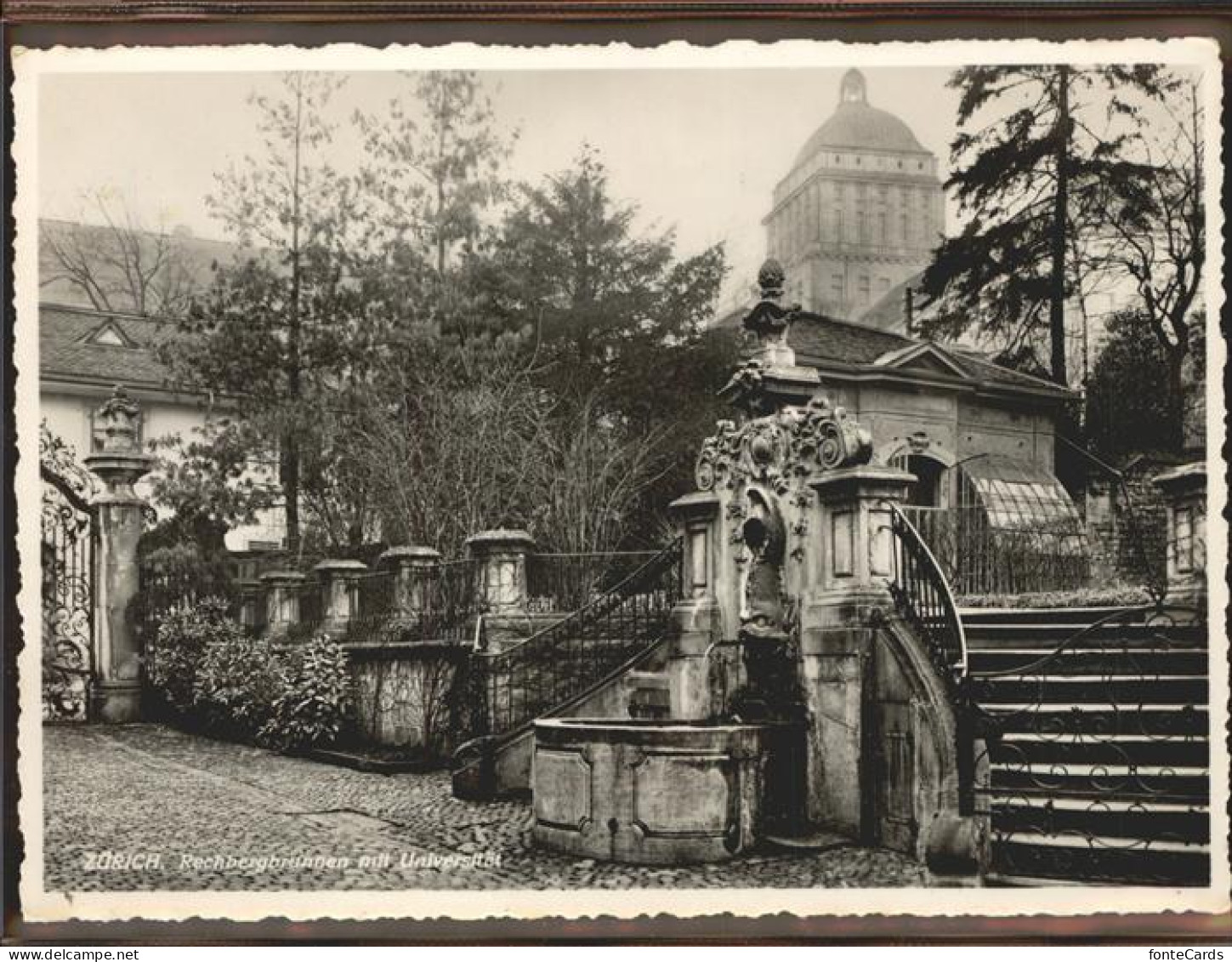 11293049 Zuerich Rechbergbrunnen Universitaet Feldpost Zuerich - Sonstige & Ohne Zuordnung