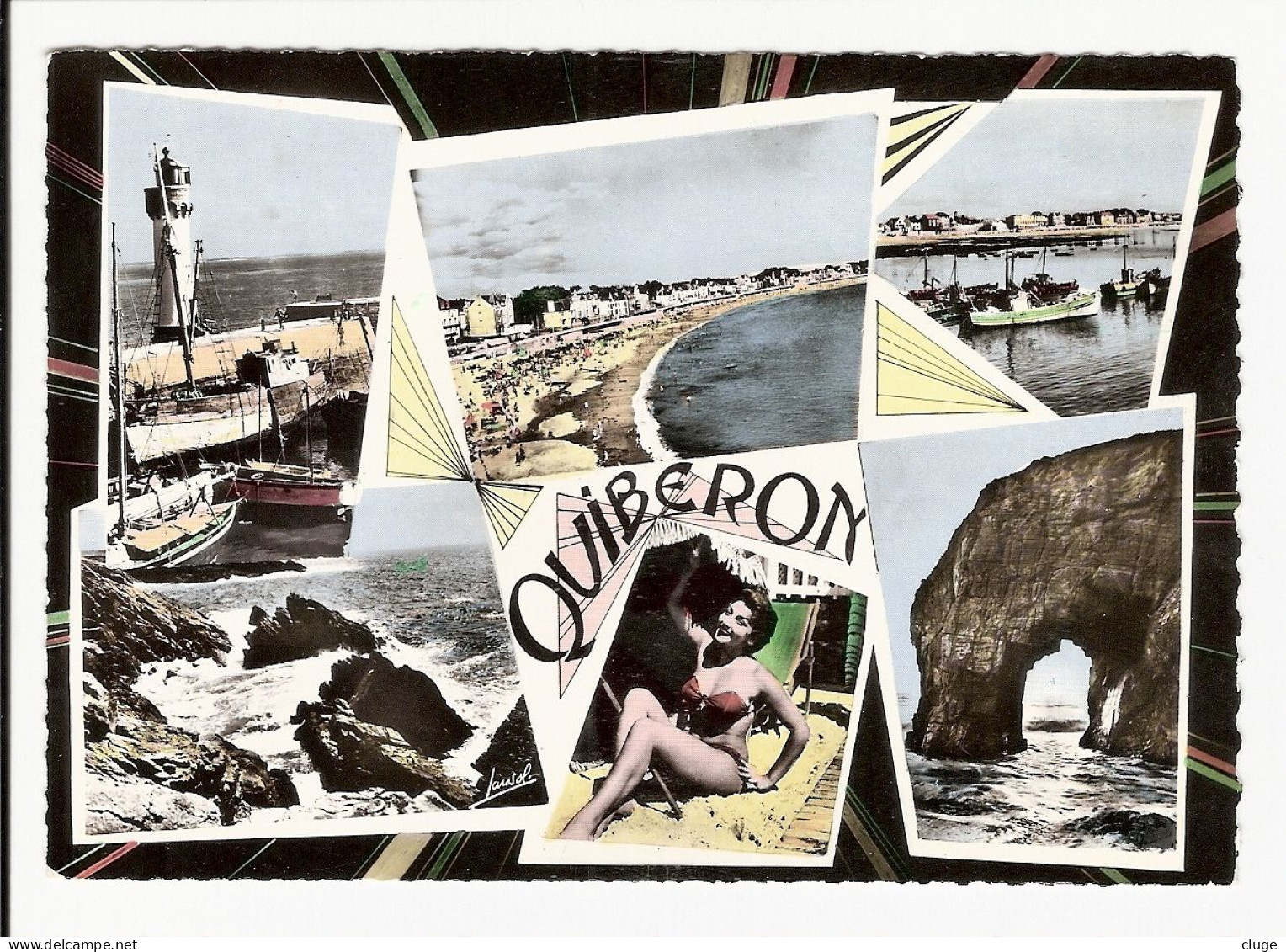 56 -  PRESQU'ILE DE QUIBERON  -  Année 1960 - Quiberon