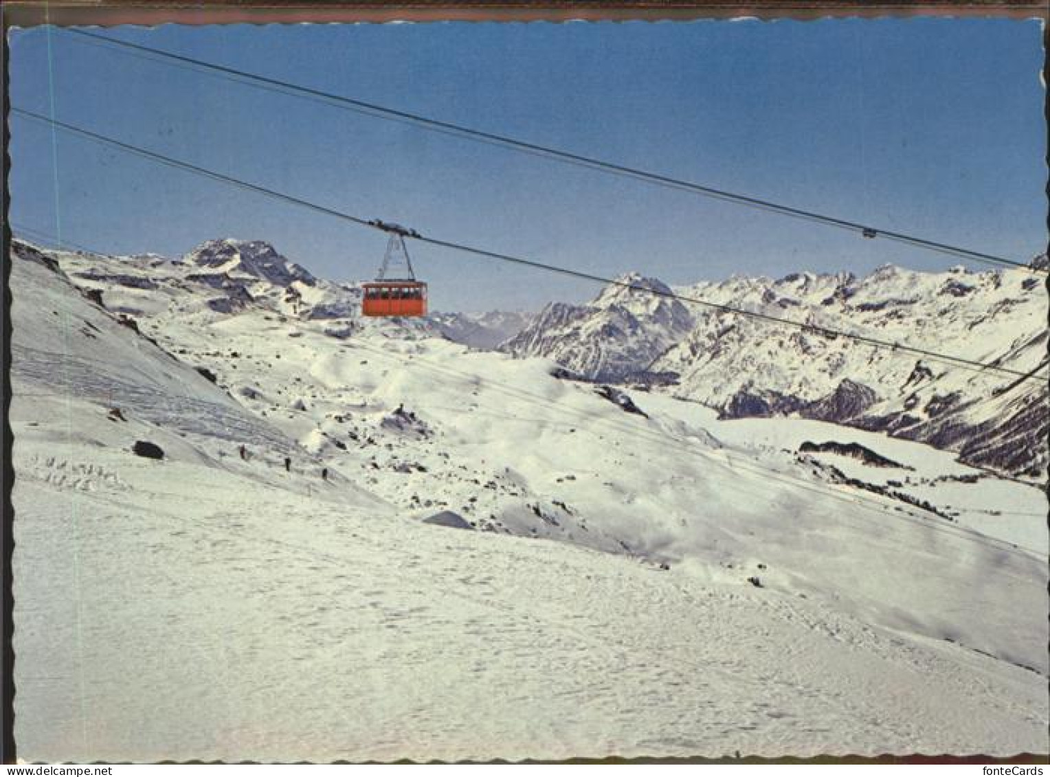 11292973 Silvaplana Corvatsch Seilbahn Silvaplana - Autres & Non Classés