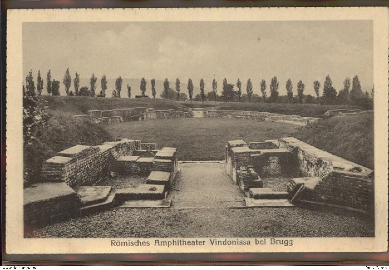 11292887 Brugg AG Roemisches Amphitheater Vindonissa Brugg - Autres & Non Classés