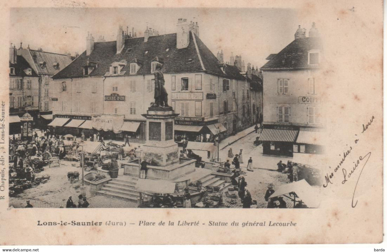 Lons-le-Saunier – Place De La Liberté – Statue Du Général Lecourbe - Lons Le Saunier