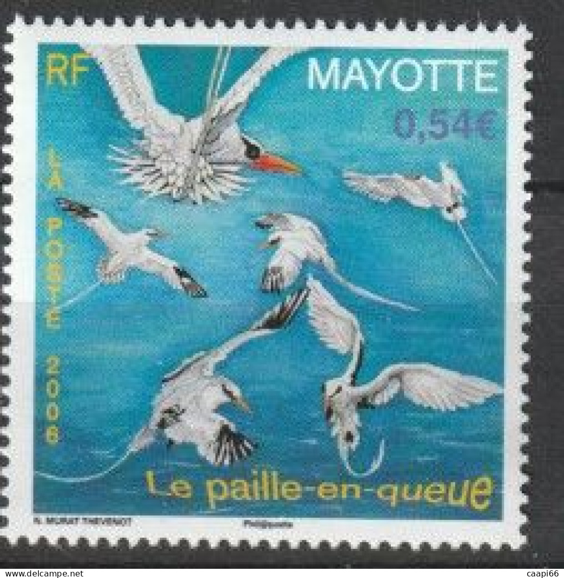 Mayotte - YT N° 193  - Neuf  - 2006 - La Paille En Queue - Unused Stamps