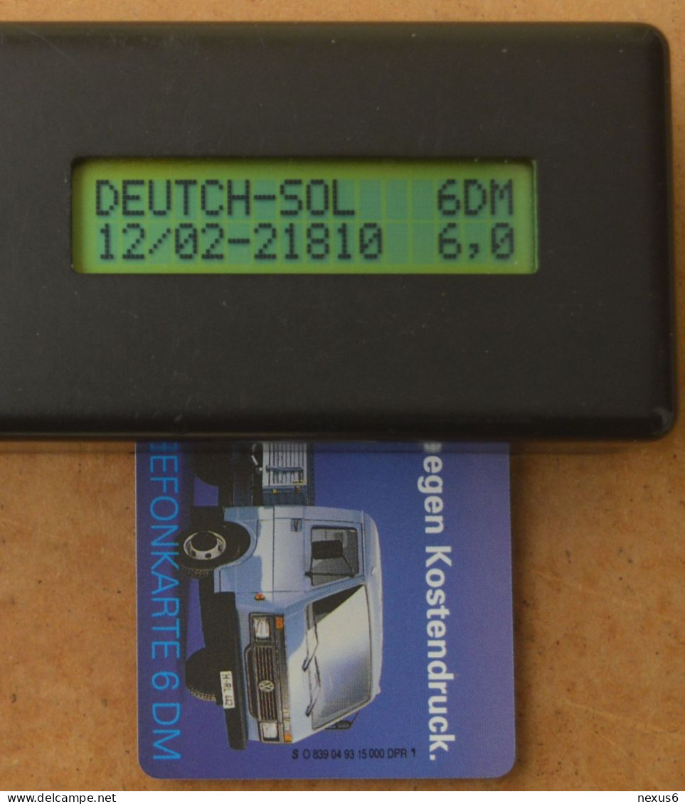 Germany - Volkswagen - VW-Transporter LT '93 - O 0839 - 04.1993, 6DM, 15.000ex, Mint - O-Reeksen : Klantenreeksen