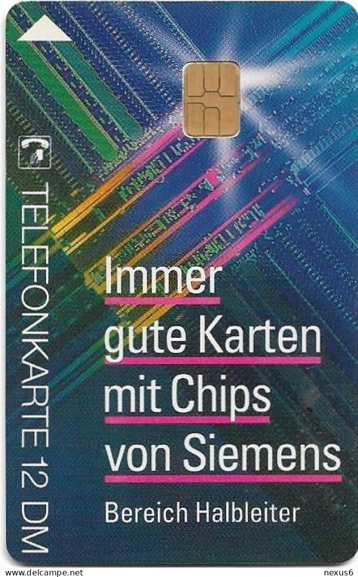Germany - Siemens Bereich Halbleiter - Global PartnerChip - O 1049 - 06.1995, 12DM, 3.000ex, Mint - O-Series: Kundenserie Vom Sammlerservice Ausgeschlossen