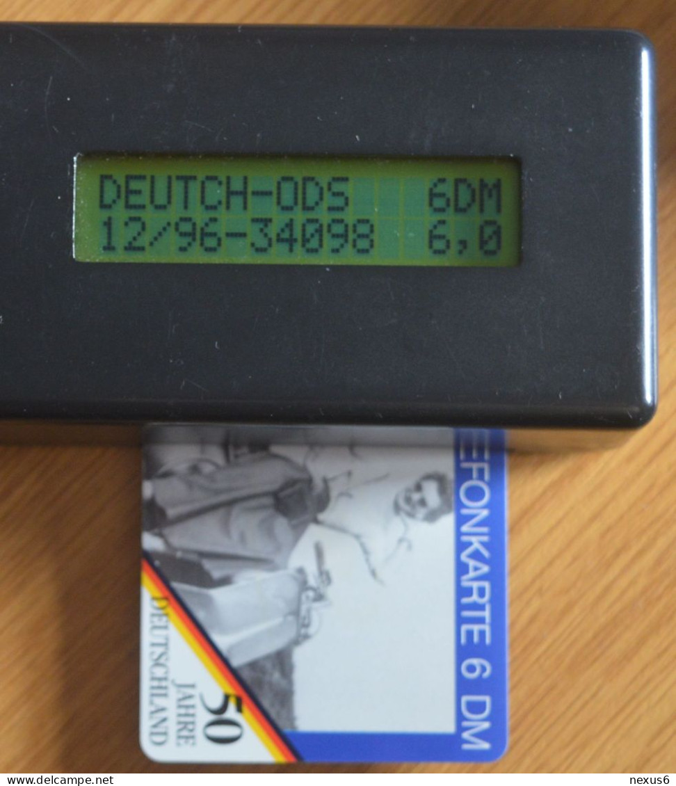 Germany - 50 Jahre Deutschland - Picknick Mit Motorroller 2 - O 0045 - 06.1993, 6DM, 7.500ex, Mint - O-Series: Kundenserie Vom Sammlerservice Ausgeschlossen