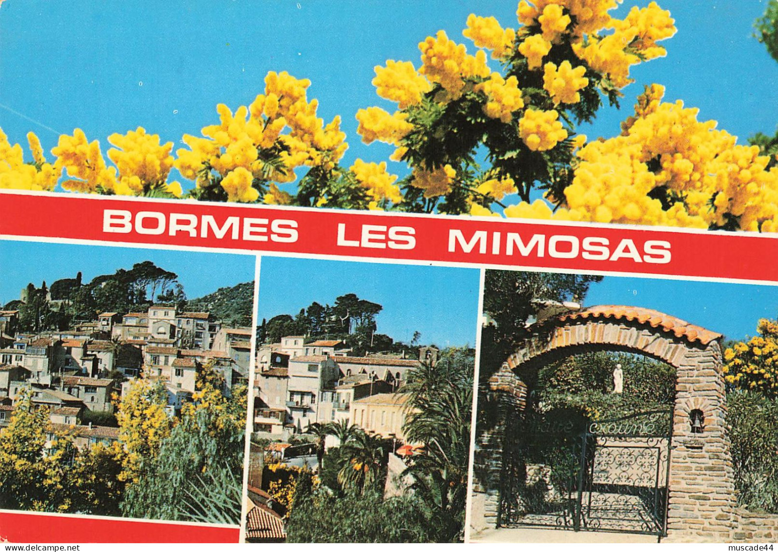 BORMES LES MIMOSAS - SI PITTORESQUE ET BIEN NOMMEE - Bormes-les-Mimosas