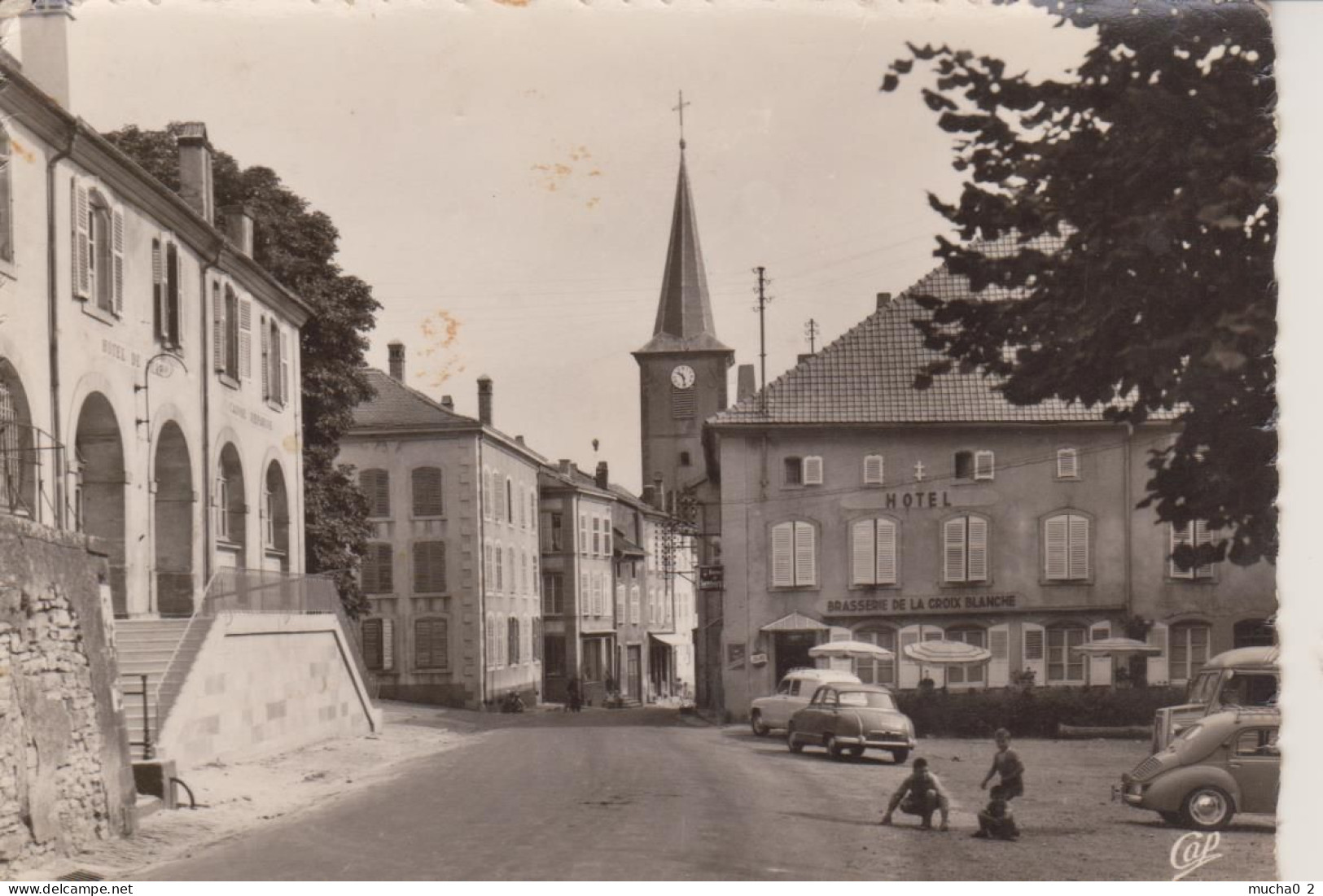 57 - LORQUIN - PLACE DE L'HOTEL DE VILLE - Lorquin