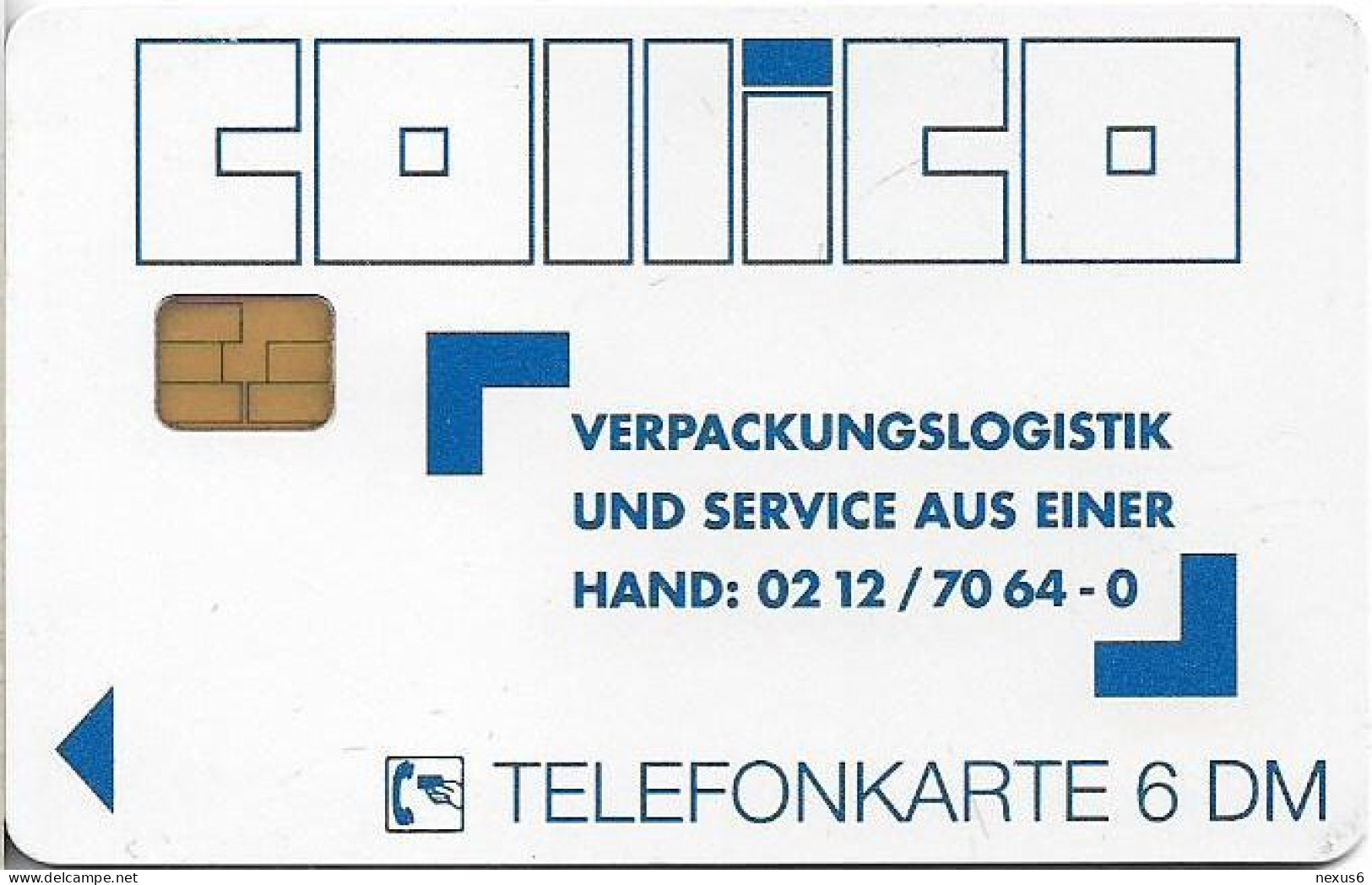 Germany - Collico Verpackungslogistik - O 2333 - 11.1994, 6DM, 1.000ex, Used - O-Series : Customers Sets