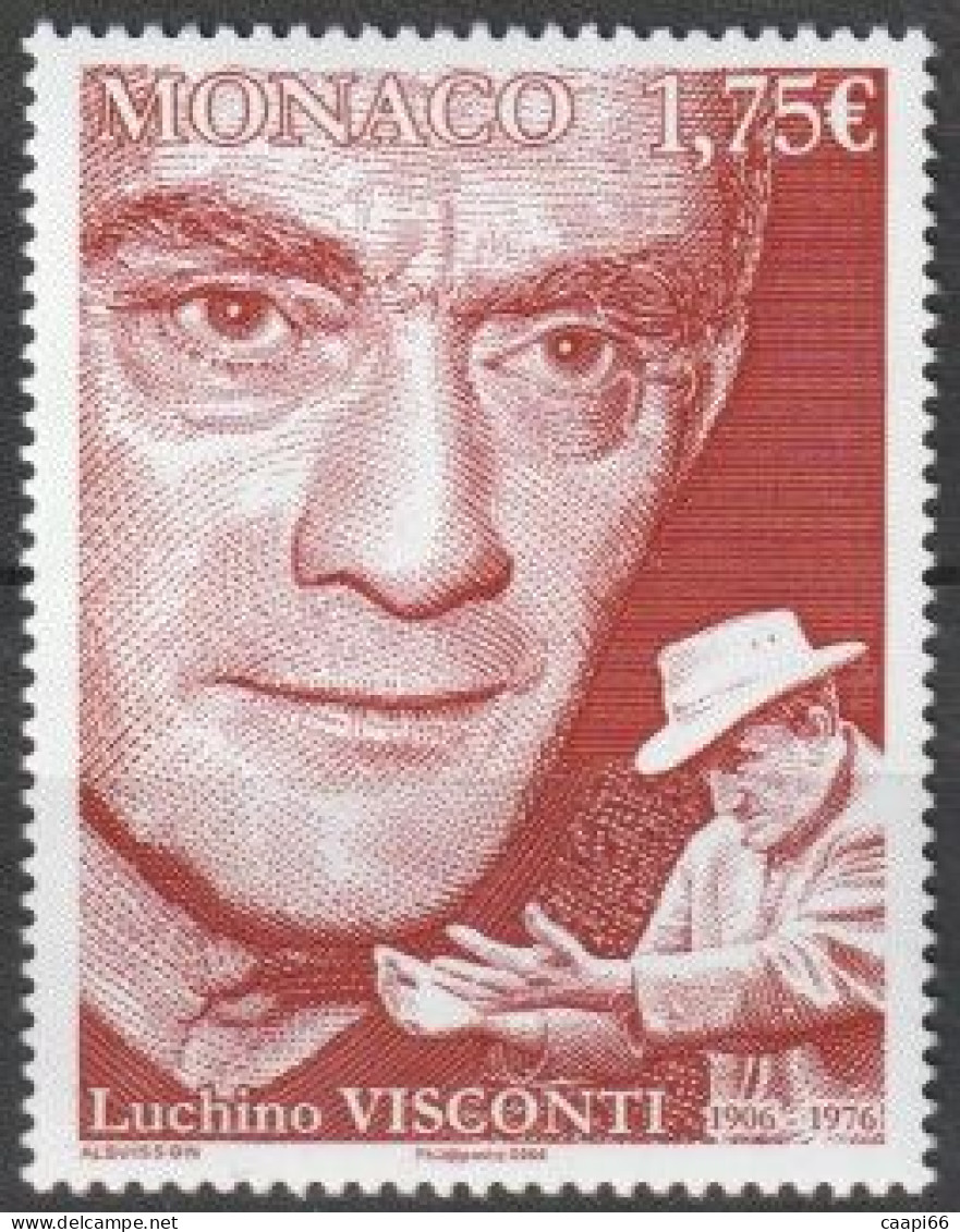 Monaco - YT N°2553 - Luchino Visconti, Cinéaste - 2006 - Neuf - Unused Stamps