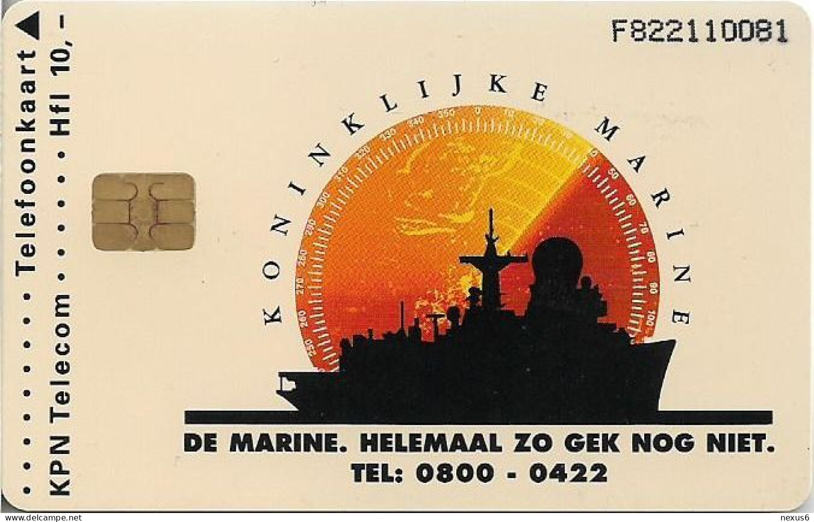 Netherlands - KPN - Chip - CKD131 - Nationale Vlootdagen '98, Royal Navy, 1998, 10ƒ, 11.455ex, Mint - Privées