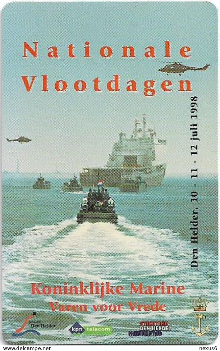 Netherlands - KPN - Chip - CKD131 - Nationale Vlootdagen '98, Royal Navy, 1998, 10ƒ, 11.455ex, Mint - Privées