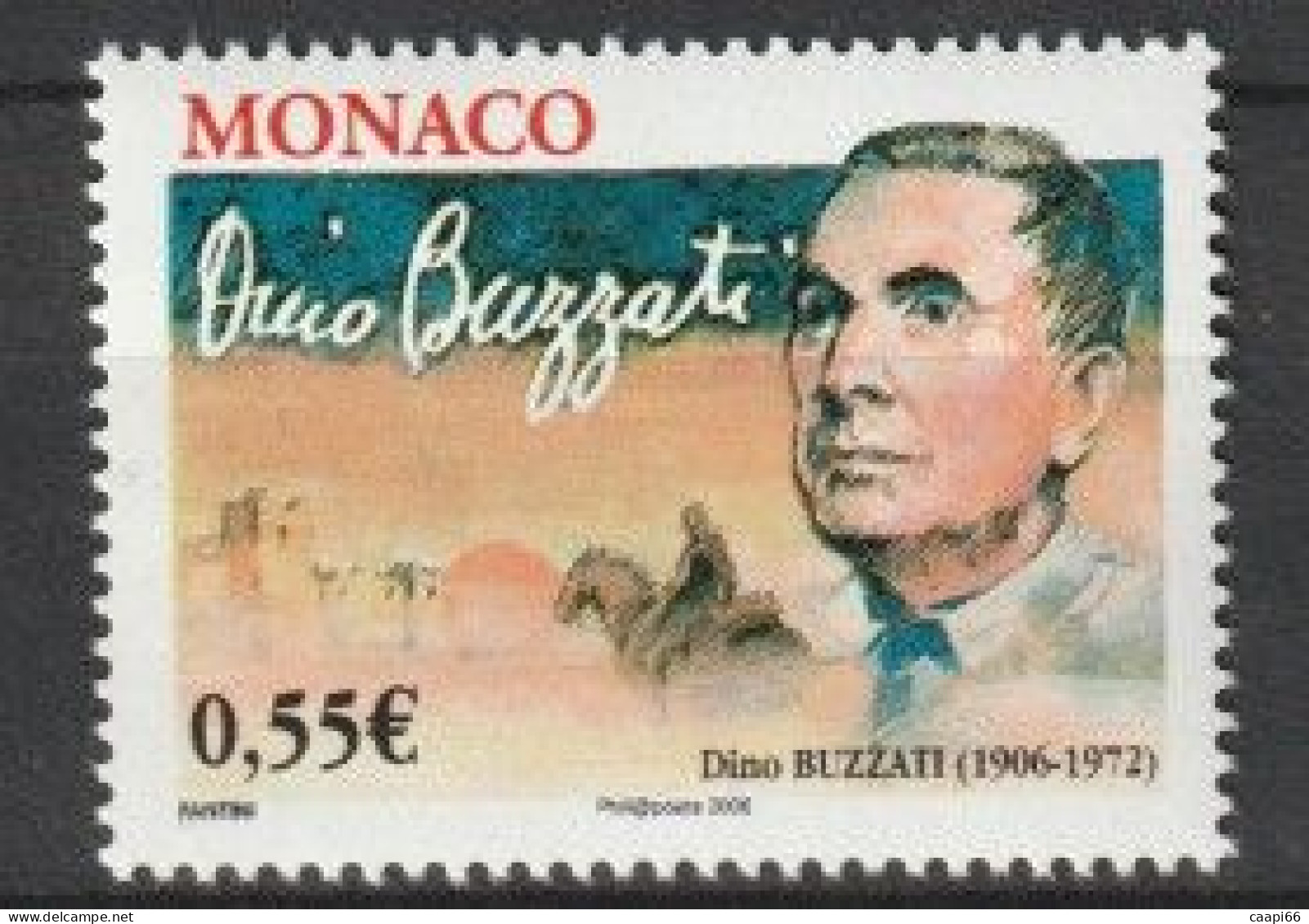MONACO ( MC - 634 ) 2006 N° YVERT ET TELLIER N° 2552 Neuf Dino Buzzati - Unused Stamps
