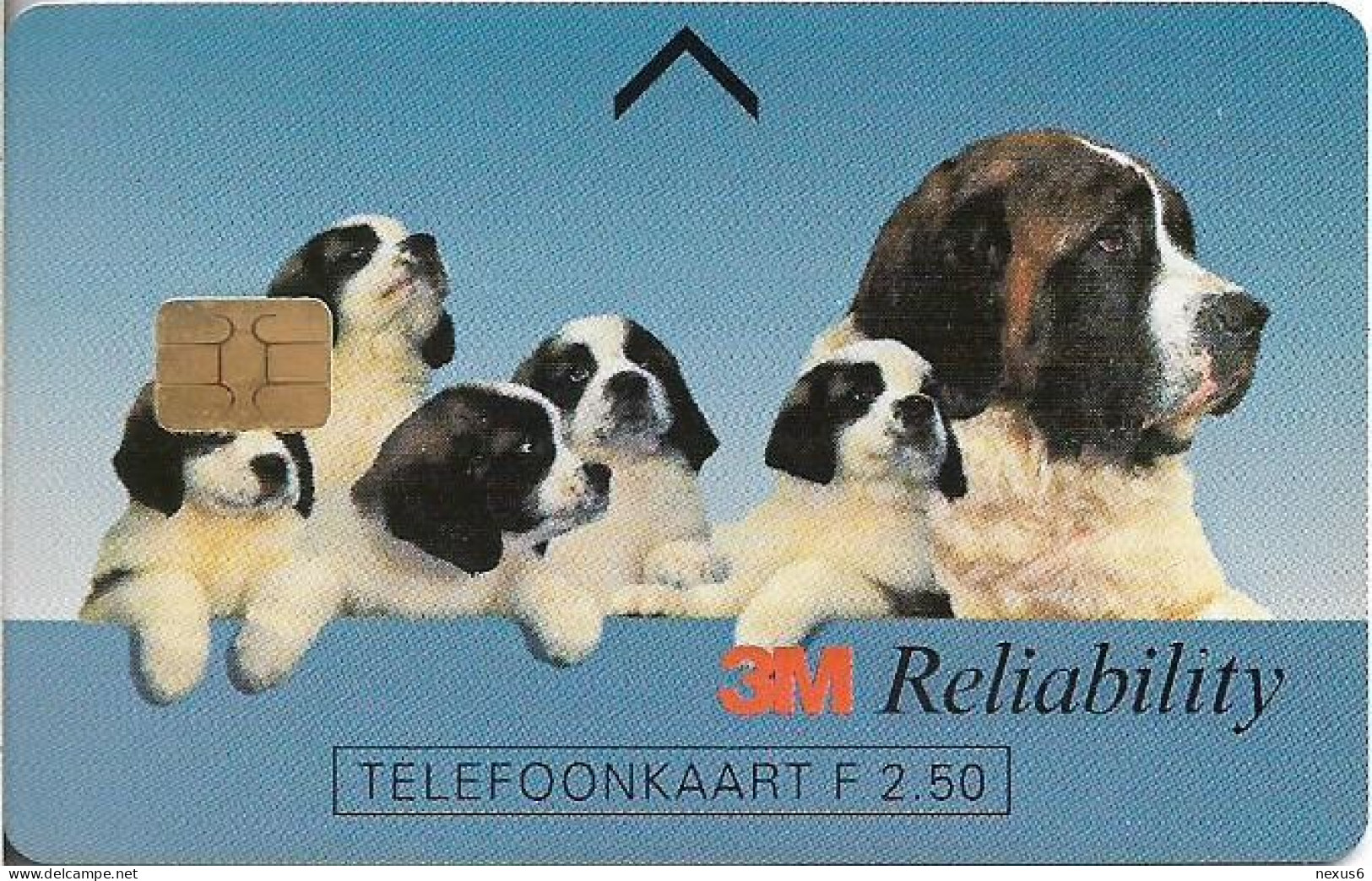 Netherlands - KPN - Chip - CRD130-02A - 3M Reliability, 08.1995, 2.50ƒ, Mint - Private