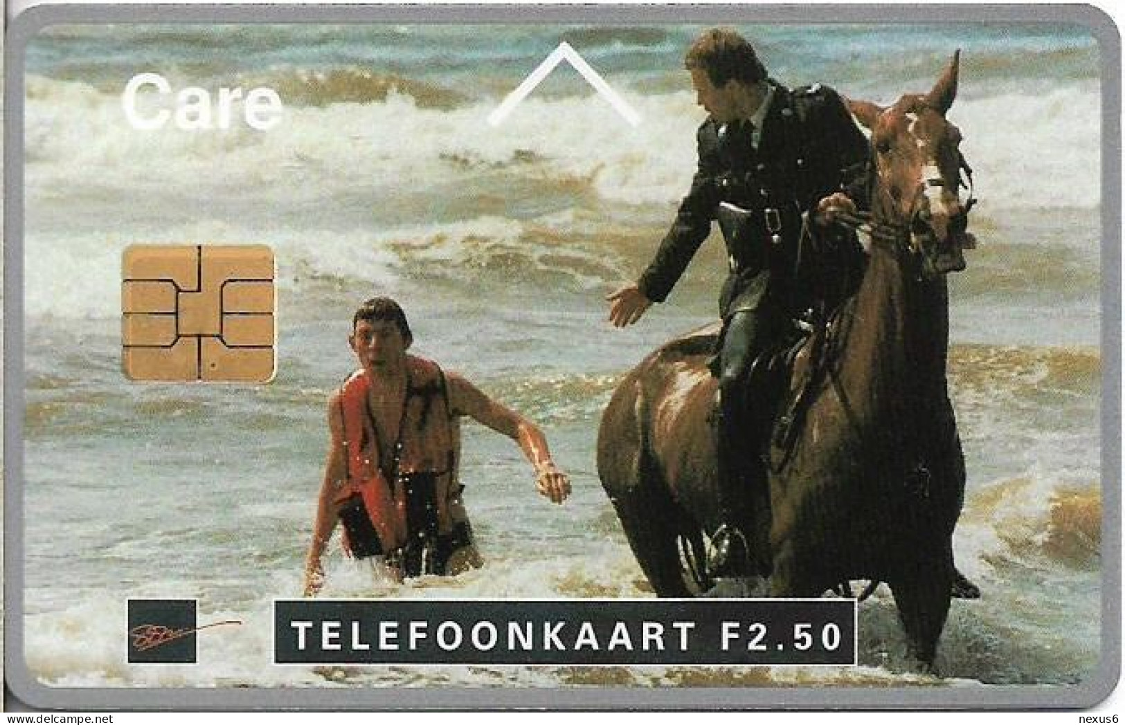 Netherlands - KPN - Chip - CRD129 - Courageous Rescue, Verzamelmarkt, 08.1995, 2.50ƒ, 2.500ex, Mint - Privé