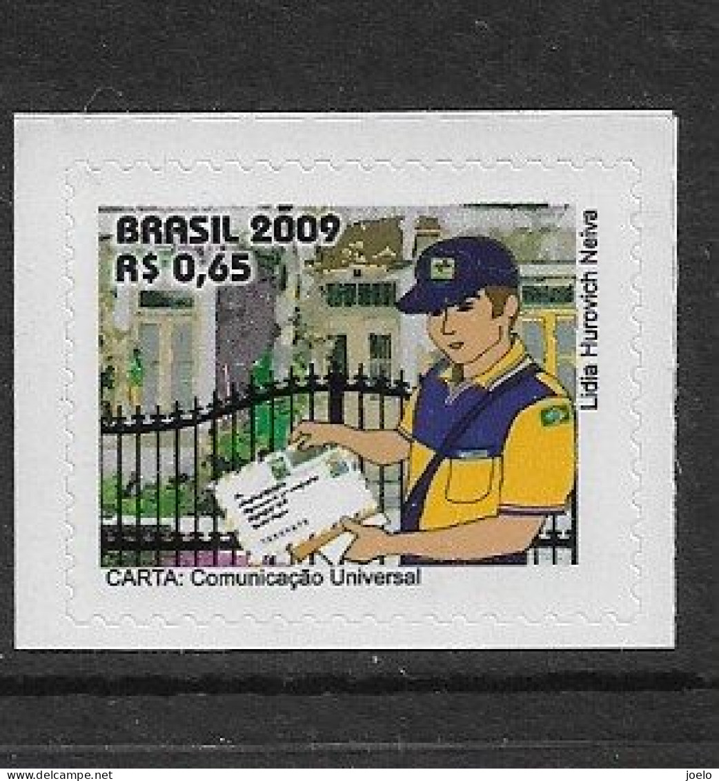 BRAZIL 2009 POSTAL HAND DELIVERIES SA MNH - Unused Stamps