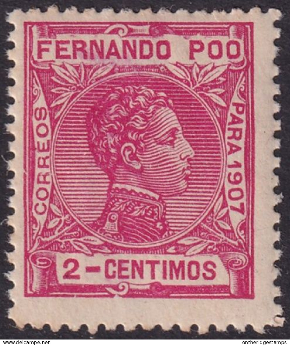 Fernando Po 1907 Sc 153 Ed 153 MNH** - Fernando Poo