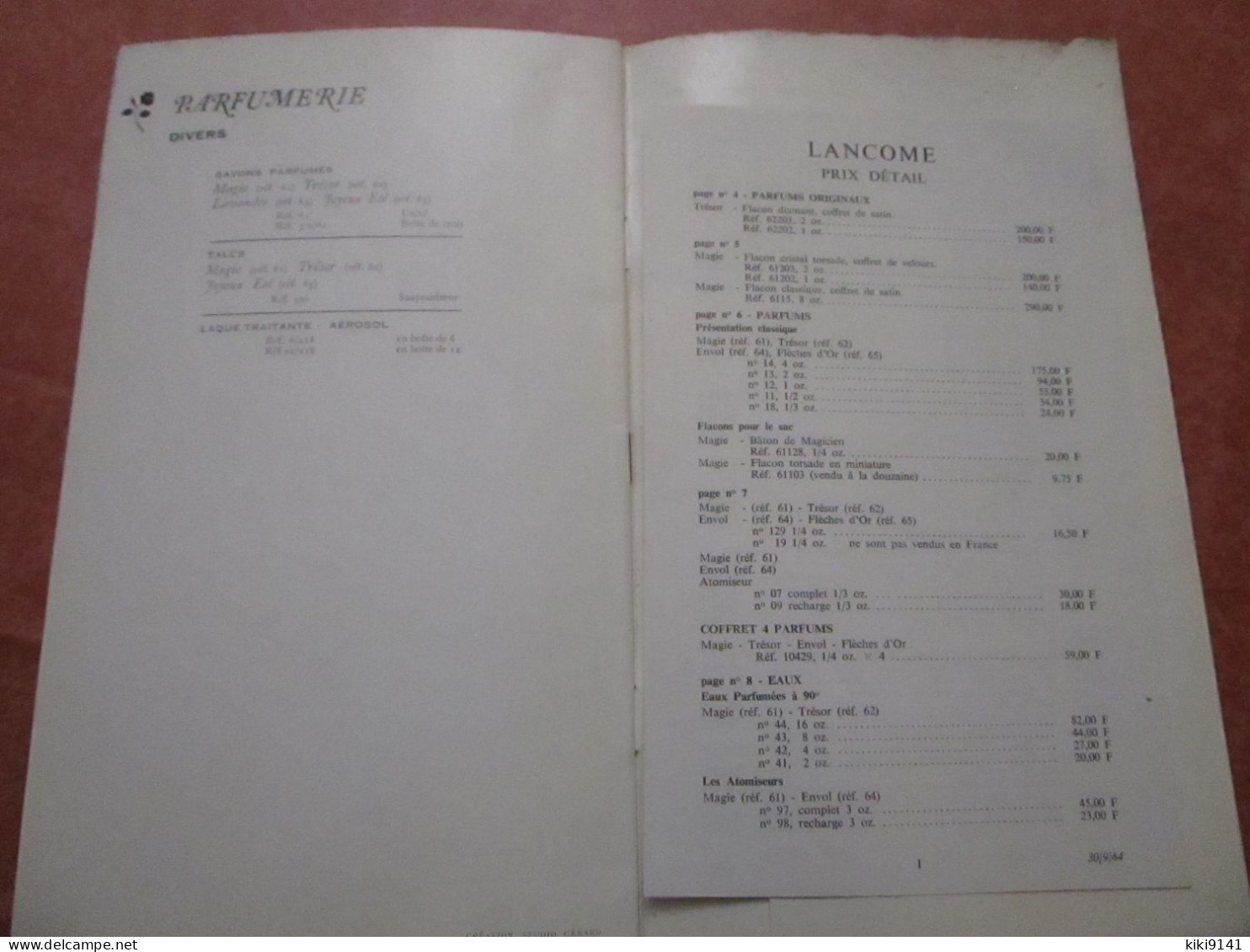 LANCÔME - Catalogue Et Tarif (28 Pages) - Kataloge
