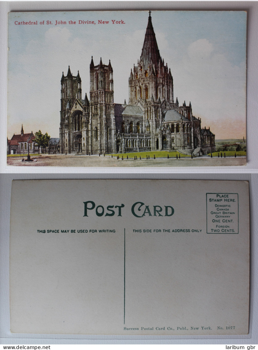 AK New York Cathedral Of St. John The Divine Ungebraucht #PA456 - Other & Unclassified