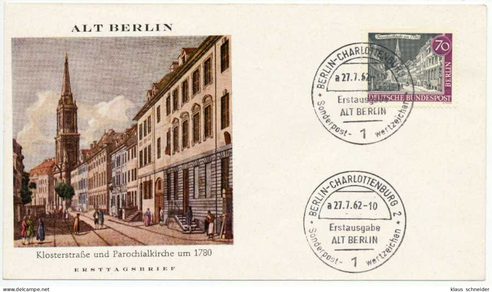BERLIN 1962 Nr 226 BRIEF FDC X5BC716 - Briefe U. Dokumente