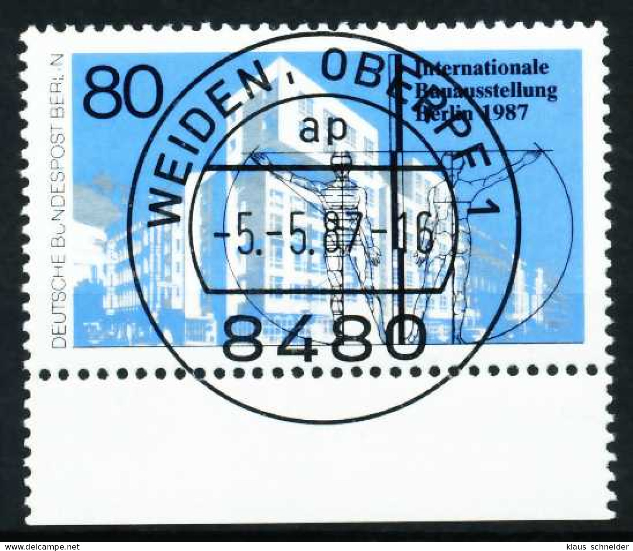 BERLIN 1987 Nr 785 Zentrisch Gestempelt URA X62E1EA - Gebraucht