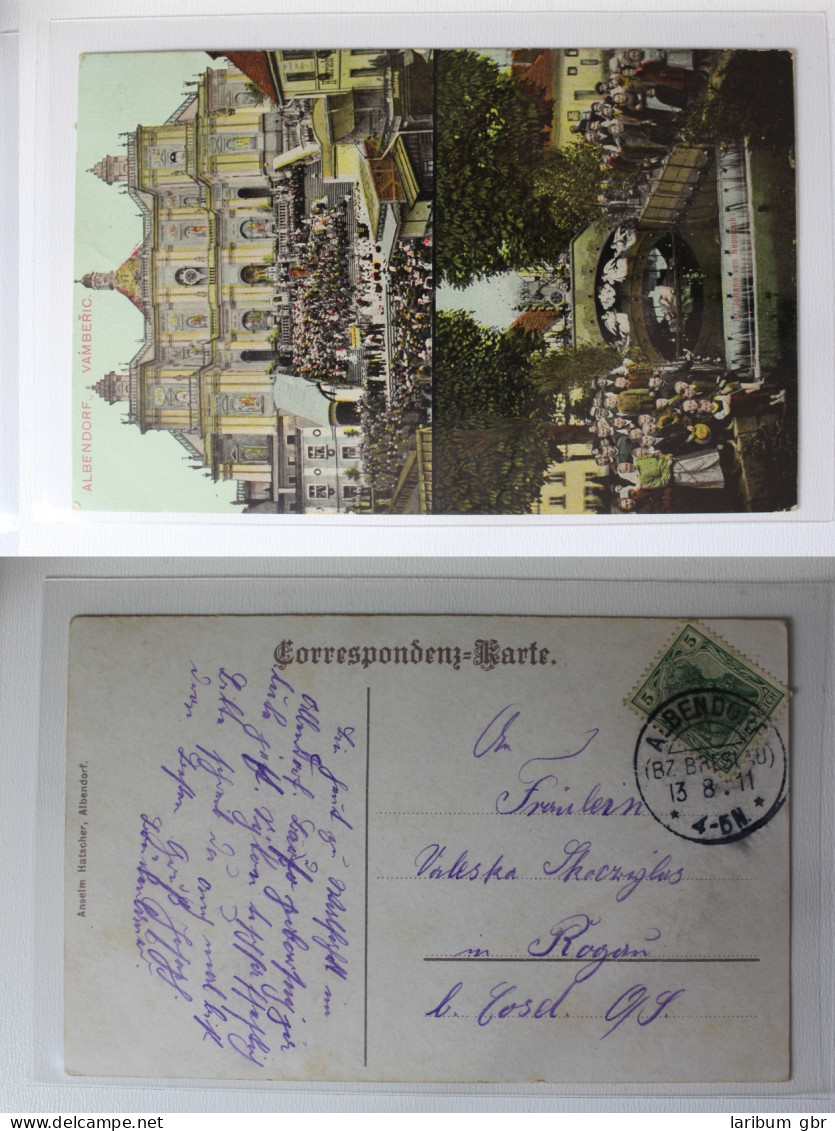 AK Albendorf Oberschlesien Wambierzyce 1911 Gebraucht #PC006 - Schlesien