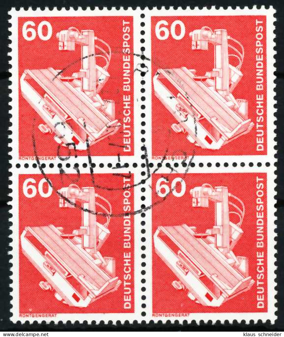 BRD DS INDUSTRIE U. TECHNIK Nr 990 Zentrisch Gestempelt VIER X66C50E - Used Stamps