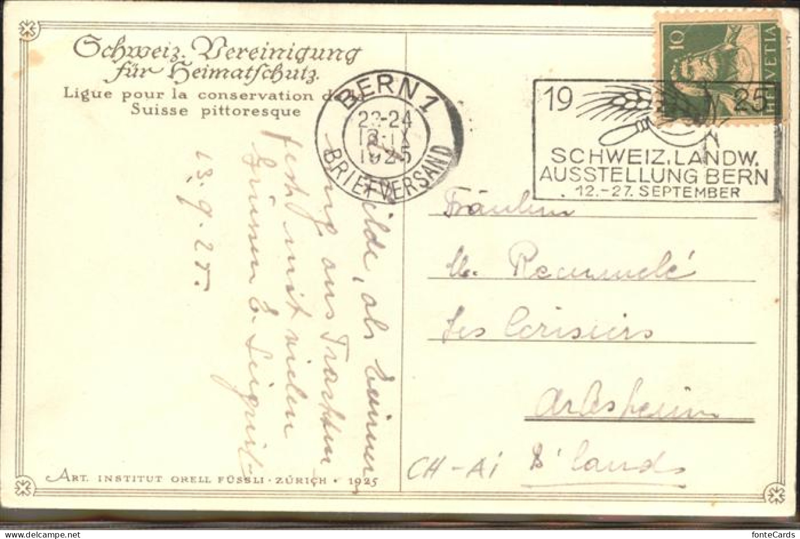 11289955 Appenzell IR Frau In Tracht Kuenstlerkarte Appenzell IR - Autres & Non Classés