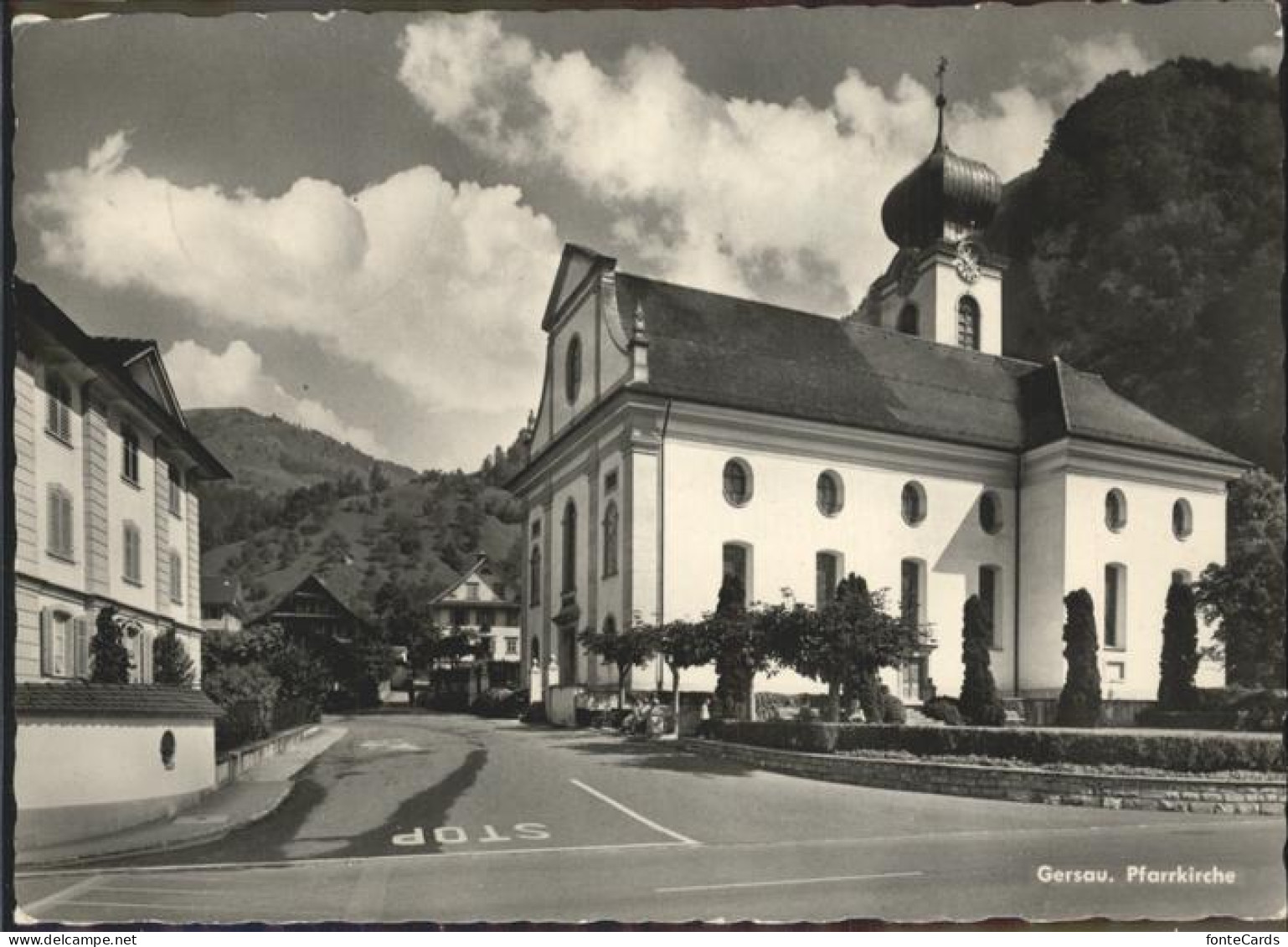 11283650 Gersau Vierwaldstaettersee Pfarrkirche Gersau - Sonstige & Ohne Zuordnung