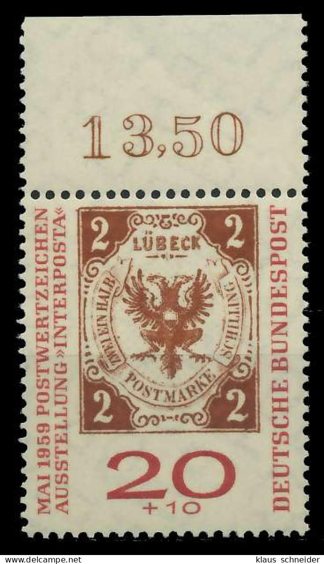BRD 1959 Nr 311a Postfrisch ORA X7E85FE - Unused Stamps