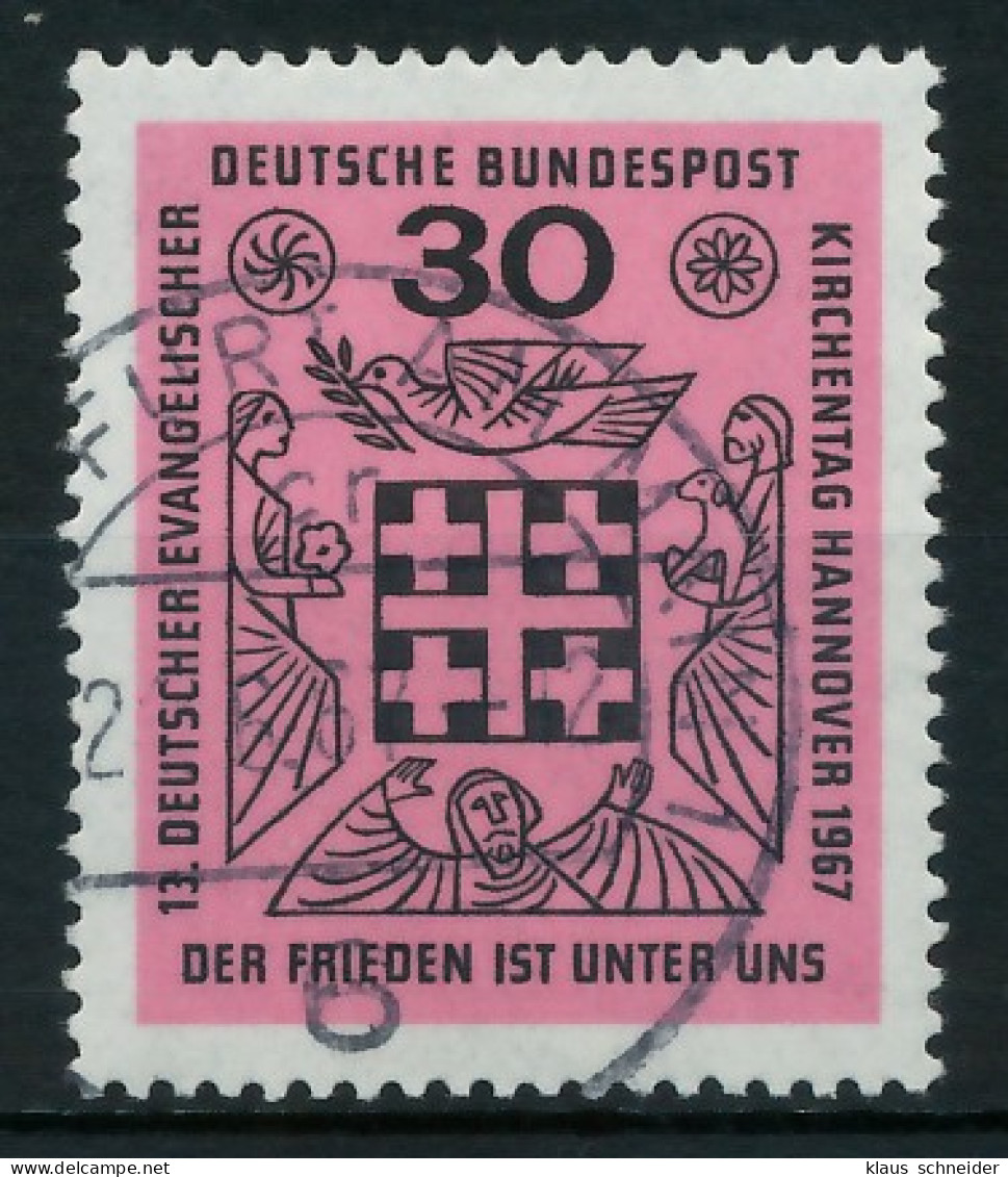 BRD 1967 Nr 536 Gestempelt X7F8DB2 - Used Stamps