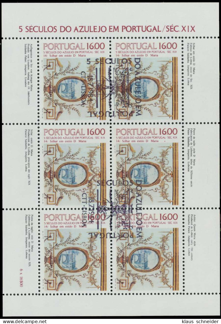 PORTUGAL Nr 1640 Zentrisch Gestempelt KLEINBG X801C5E - Blocks & Sheetlets