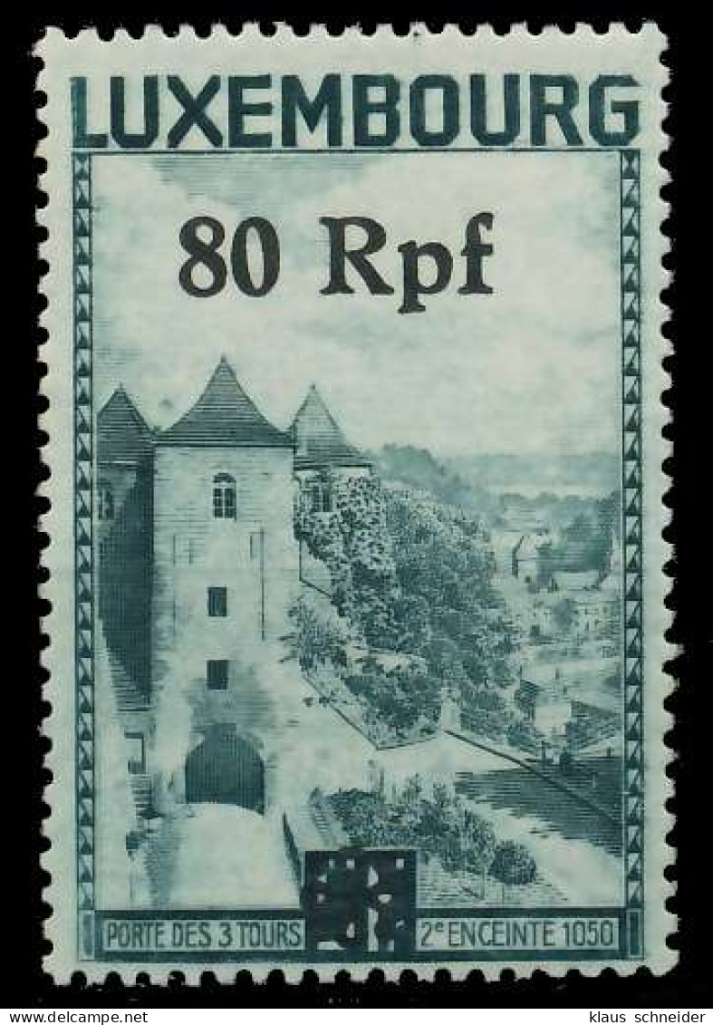 BES. 2WK LUXEMBURG Nr 31 Postfrisch X82B096 - Ocupación 1938 – 45