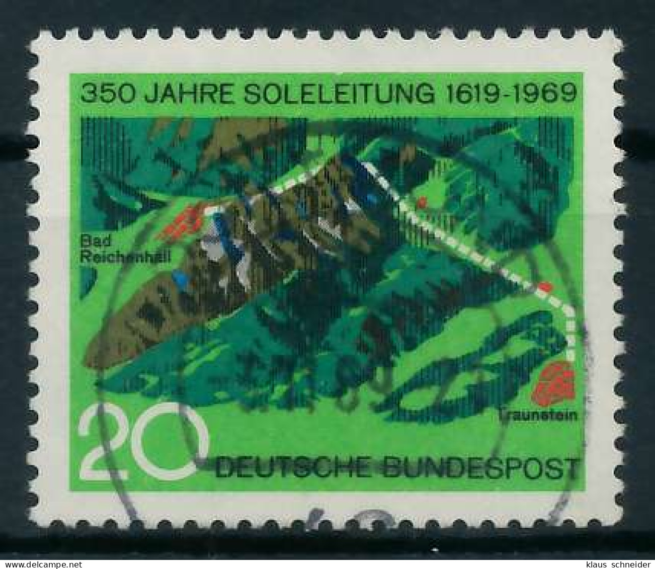 BRD 1969 Nr 602 Gestempelt X8329BE - Used Stamps