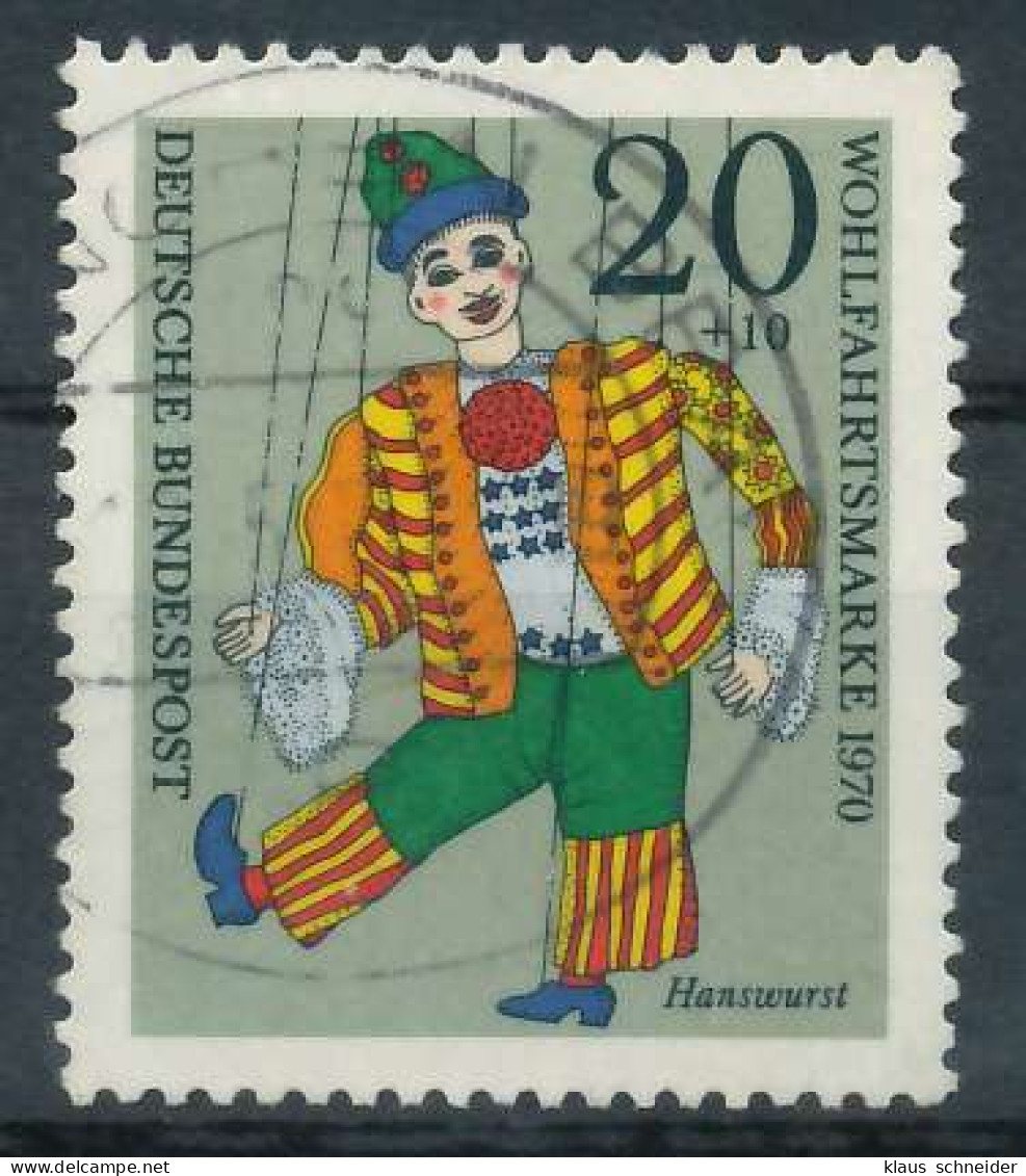 BRD 1970 Nr 651 Gestempelt X83305A - Used Stamps