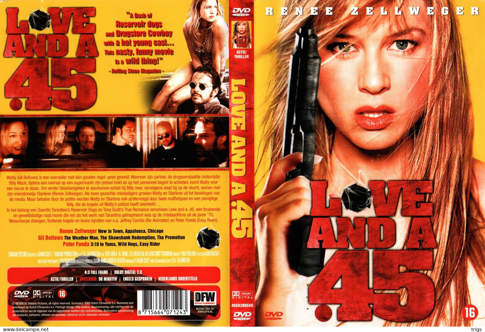 DVD - Love And A .45 - Crime