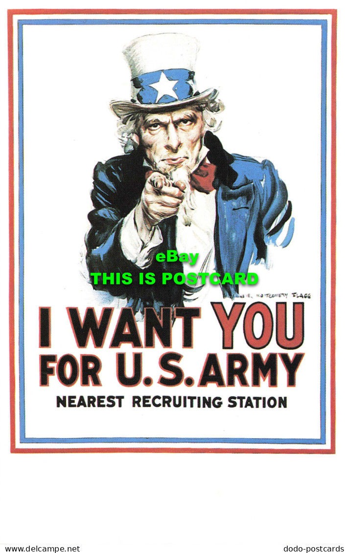 R570279 I Want You For U. S. Army Nearest Recruiting Station. Dalkeiths Classic - World