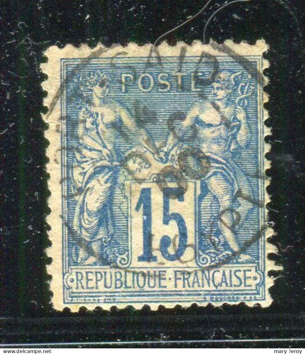 Rare N° 101 - Cachet à Date De Port Saïd ( Egypte ) - 1876-1898 Sage (Type II)