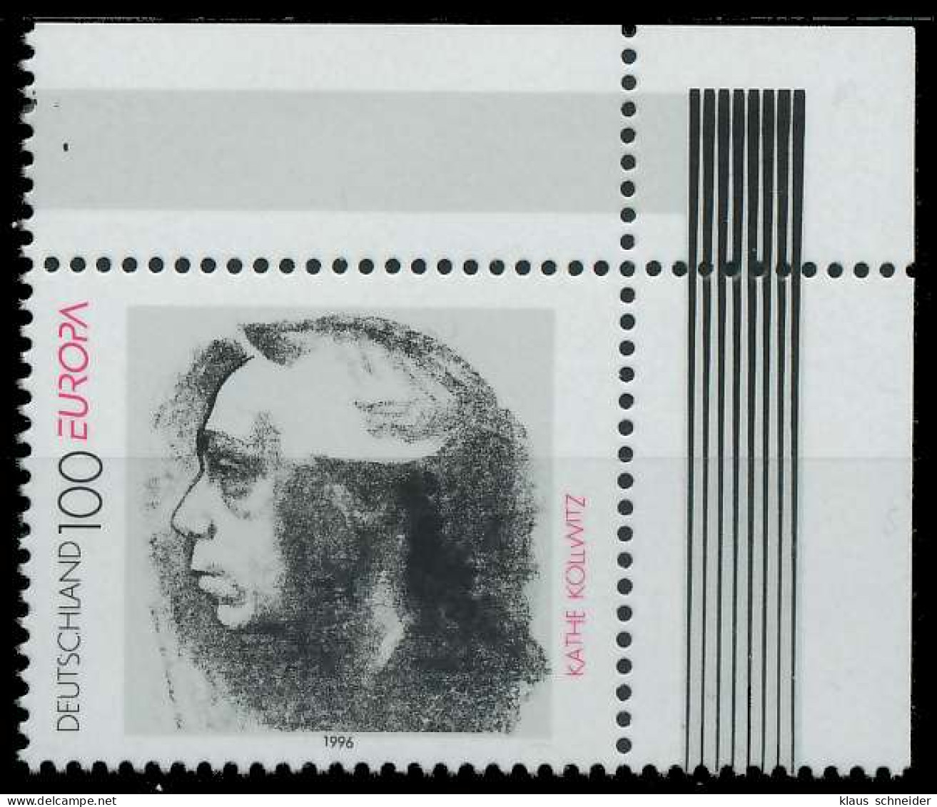 BRD BUND 1996 Nr 1855 Postfrisch ECKE-ORE X867796 - Unused Stamps