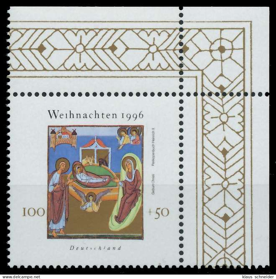 BRD 1996 Nr 1892 Postfrisch ECKE-ORE X868A2E - Unused Stamps