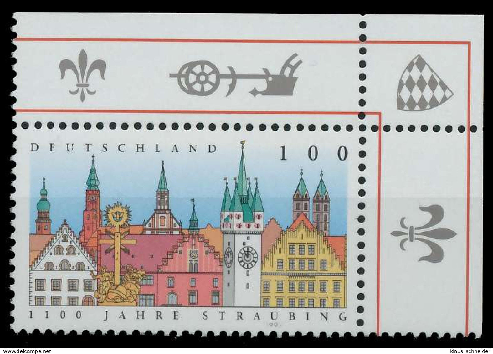 BRD 1997 Nr 1910 Postfrisch ECKE-ORE X868B96 - Unused Stamps
