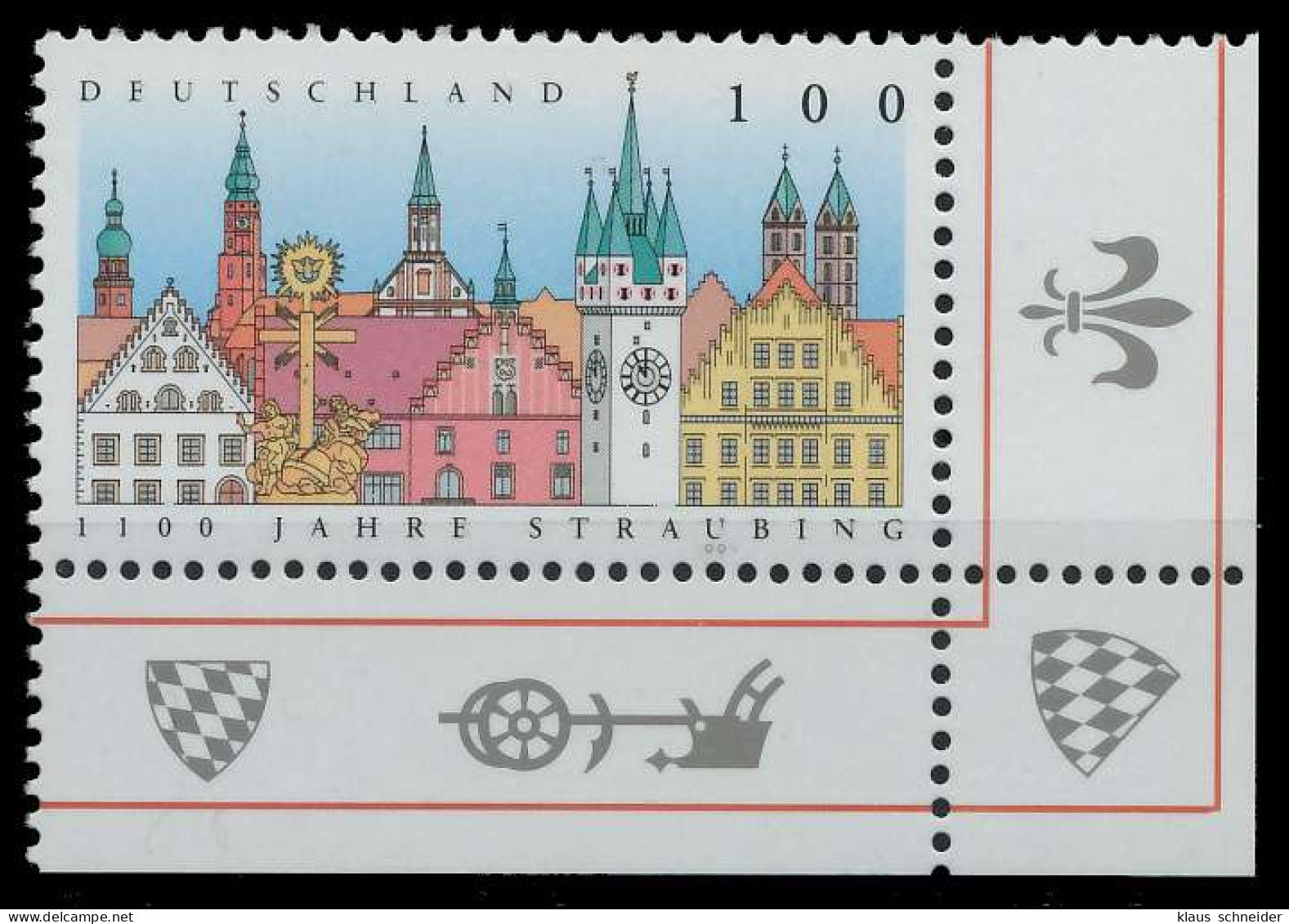 BRD 1997 Nr 1910 Postfrisch ECKE-URE S799502 - Unused Stamps