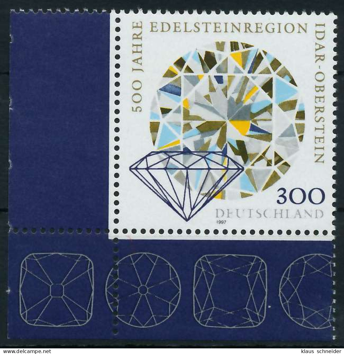 BRD 1997 Nr 1911 Postfrisch ECKE-ULI X868C1E - Unused Stamps