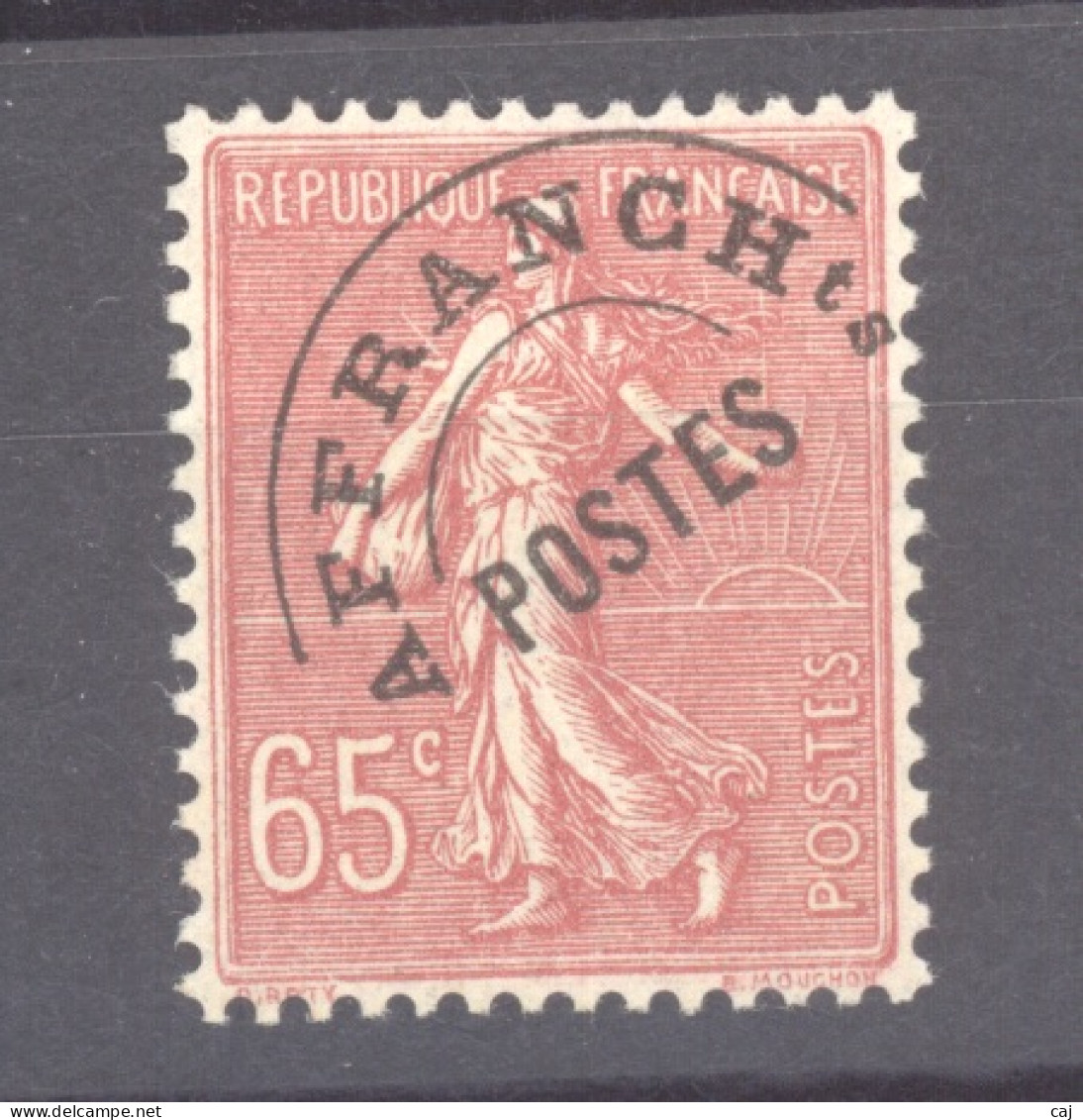 France  -  Préos  :  Yv  48  **  Très Bon Centrage - 1893-1947